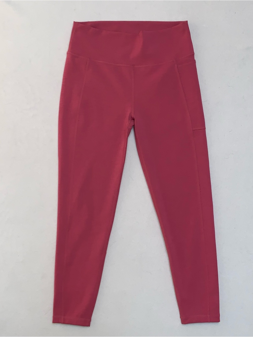 Sweaty Betty Power Sculpt High-Waisted 7/8 Legging Tayberry Pink Sz L Pocket